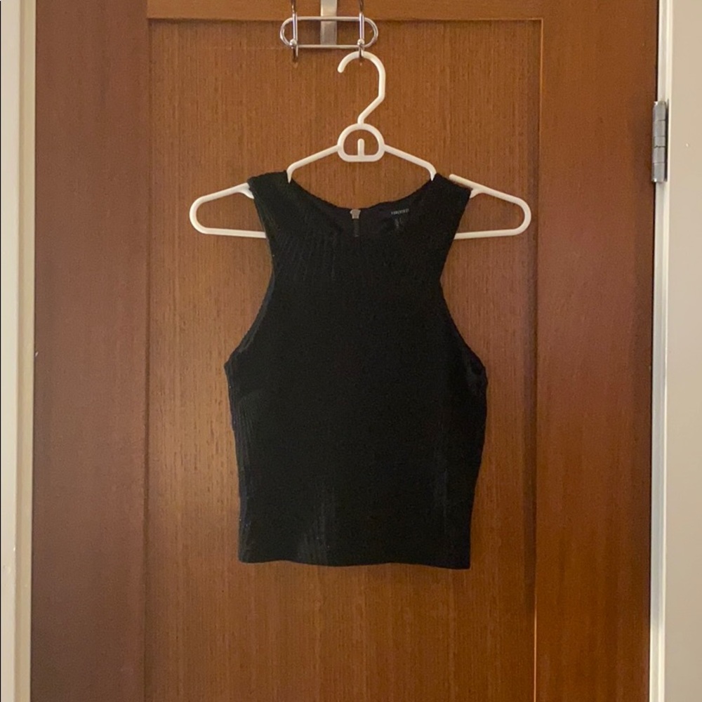 Shiny Crop Top